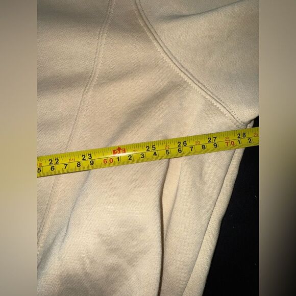 Urban Outfitters BDG Cream undefeated champion embroidered sweatshirt Size S EUC - Picture 6 of 7